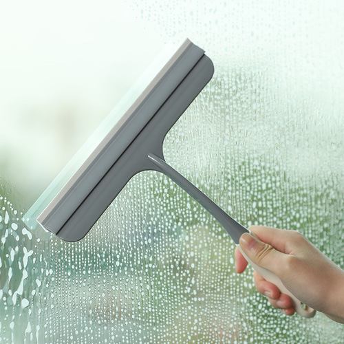 077 Soft Glass Scraper Bathroom Glass Wiper Household Window Glass Cleaner Window Cleaner Cleaning Window Scraper