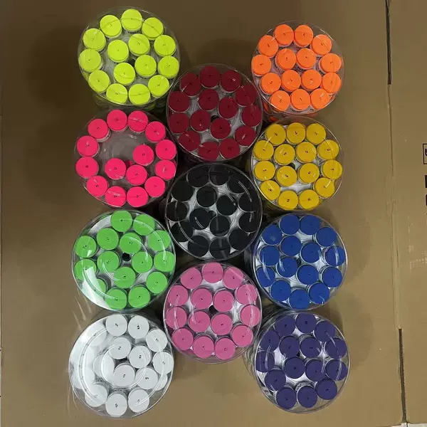 Factory Direct Sales of Badminton Rackets with Sticky Sweat-Absorbing Tape and Coated Tennis Rackets with Anti-Slip Grip Tape, Ultra-Light and Thin