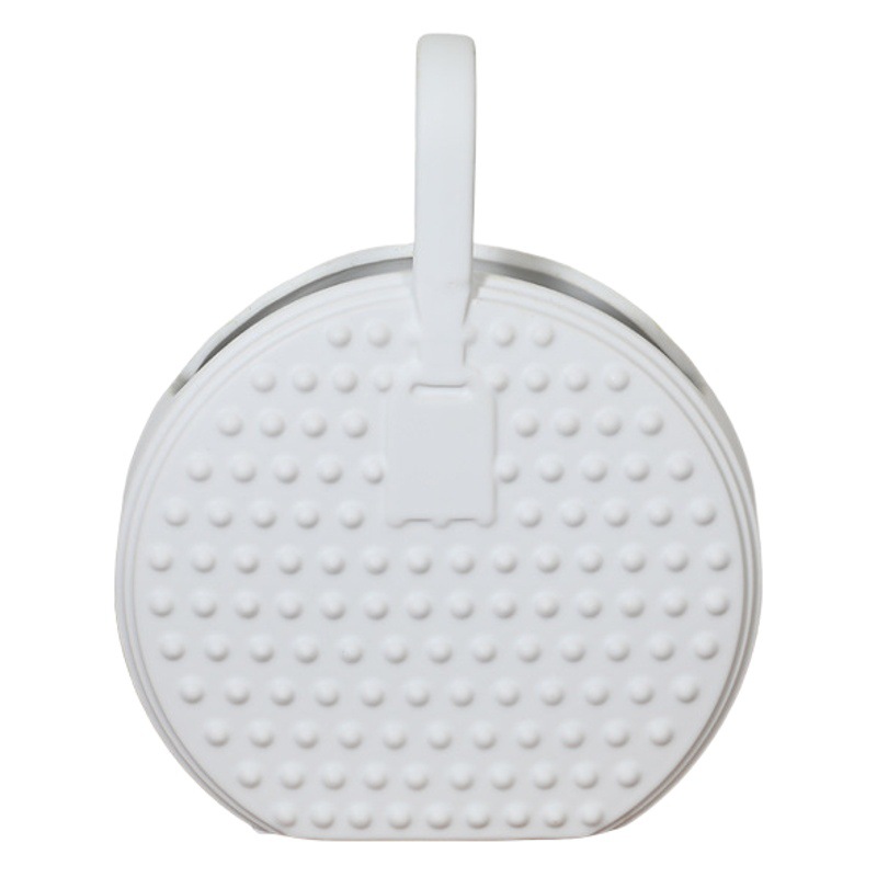 Ins estilo nicho creativo bolsa de cerámica blanca florero decoración hogar sala comedor flores secas arreglo floral