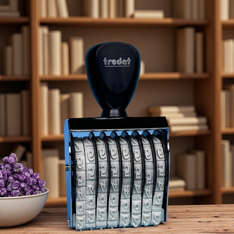 Factory Direct Supply of Zhuoda Digital Stamp Number Stamp 0-9 Adjustable Manual Dial Rotary Batch Number Coding Stamp