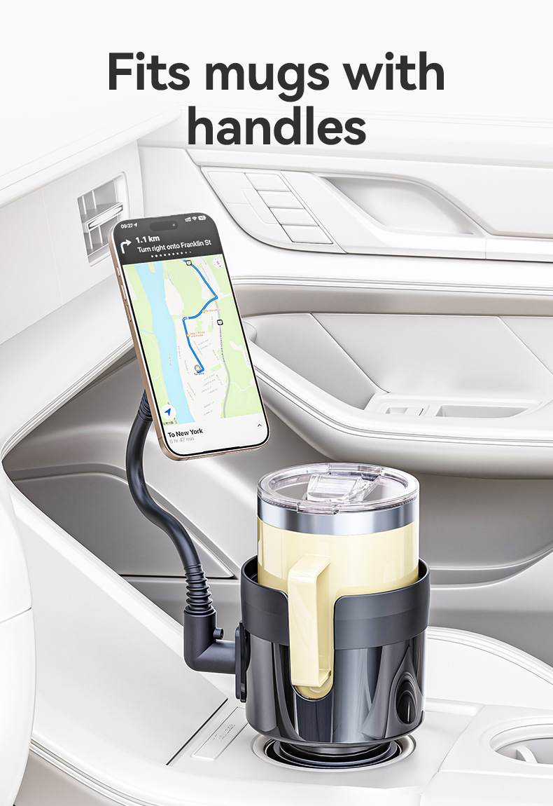 Cross-Border Car Phone Cup Holder Expander Car Water Cup Holder Drink Holder Car Dual-Purpose Water Cup Holder