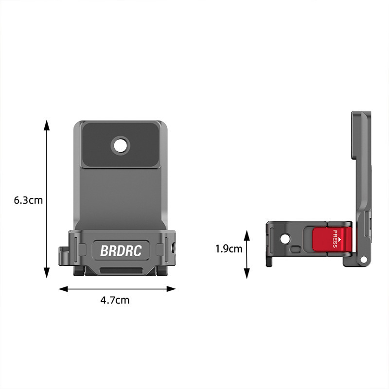 适用大疆OSMO POCKET 3转接边框拓展背夹支架 多功能磁吸底座配件|undefined