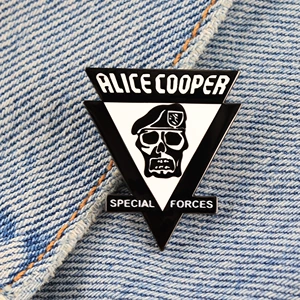 American Rock Singer Alice Cooper Brooch Music Album Special Forces Badge Band Peripheral Accessories