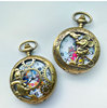 Big cartoon quartz children's pocket watch, wholesale