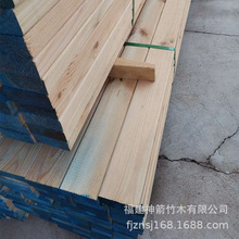 建筑工地2米木方子施工支撑木方条根根平和顺直四面见线厂家批发