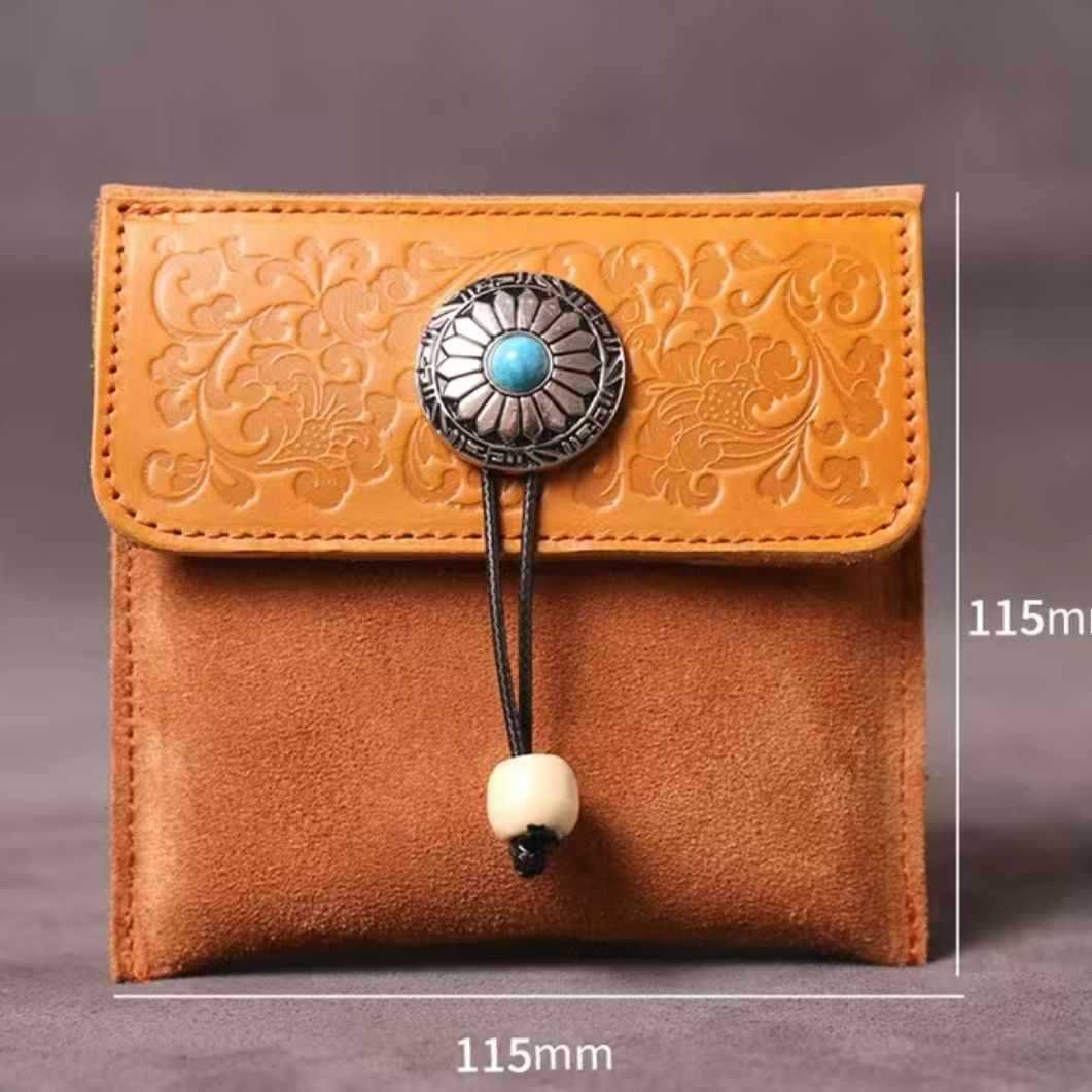 브라운 6/당잔디 패턴 팔찌 가방