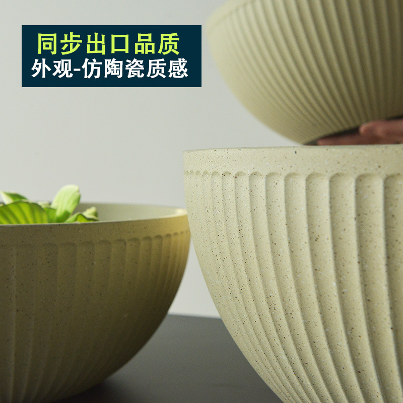 睡蓮鉢、ボウル、蓮専用鉢、蓮と銅貨草の水耕栽培容器、無孔植木鉢、蓮水槽、プラスチック|undefined