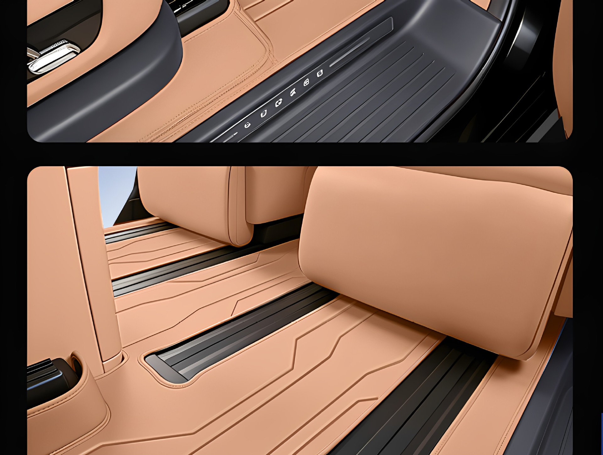 Suitable for Xiaomi Pengcheng N90/N70 full-cover floor mats, 26 types of interior modification accessories, and trunk mat