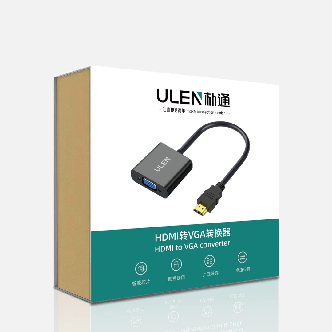 Готовый производитель HDMI в VGA кабель ТВ компьютер набор для приставки видеоконвертер HDMI в VGA