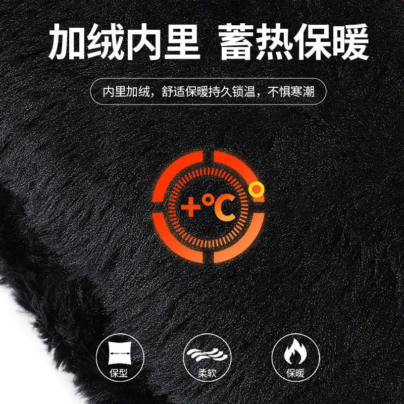 跨境皮手套加绒加厚女士冬季羊皮手套可触屏韩系开车骑行保暖手套|undefined