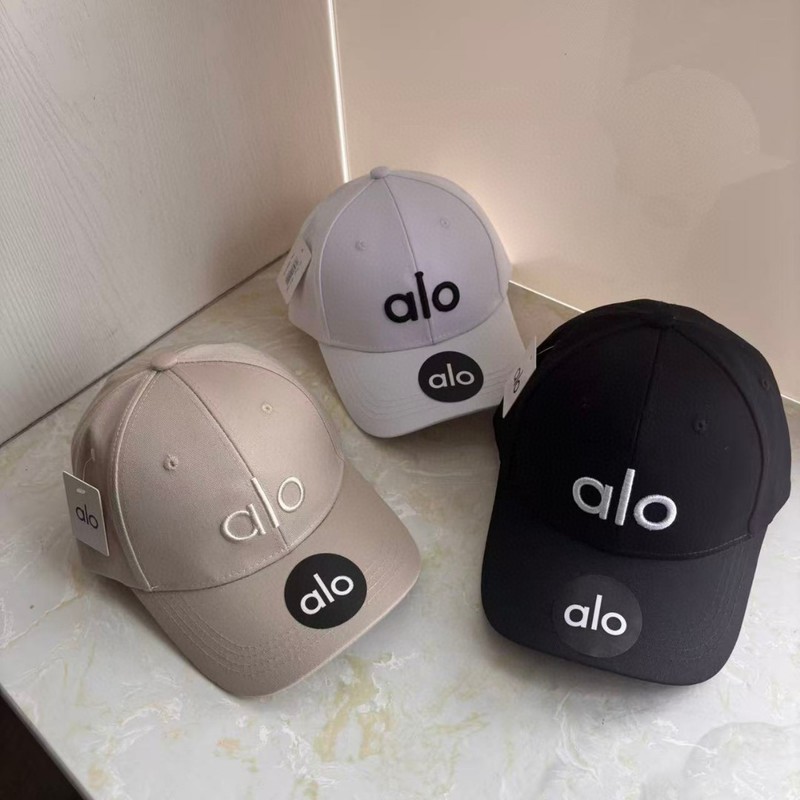 alo 新しいヨガ帽子男性と女性のためのハードトップ野球帽ひさしキャップカップルスタイル通気性スポーツ日焼け止めサンハット|undefined
