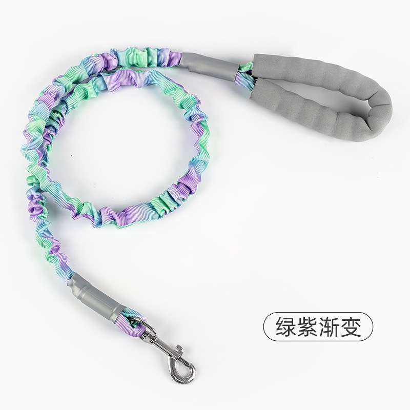 Transfronterizos Amazon nuevo perro tracción cuerda elástica corda a prueba de explosiones corda de perros artículos de mascotas para caminar cuerda de perros