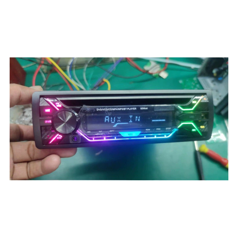 1200 Прохладный RGB Красочный Свет кнопки один комплект автомобиля Bluetooth DVD-плеер AM/FM/RDS/DAB опционально