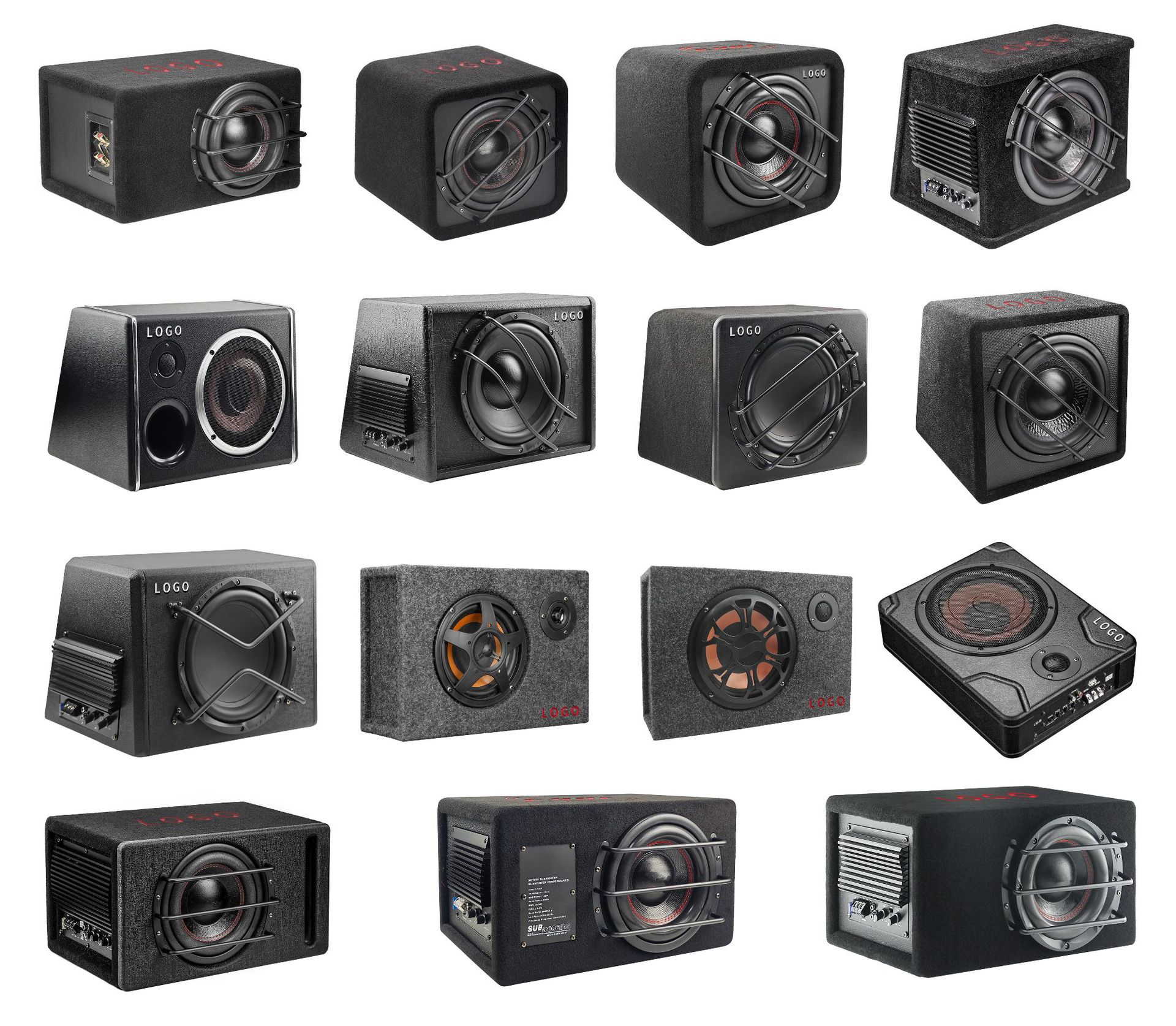 Manufacturer supplies car subwoofers, vehicle-mounted subwoofers, active high-power subwoofers KY-101 for home theater
