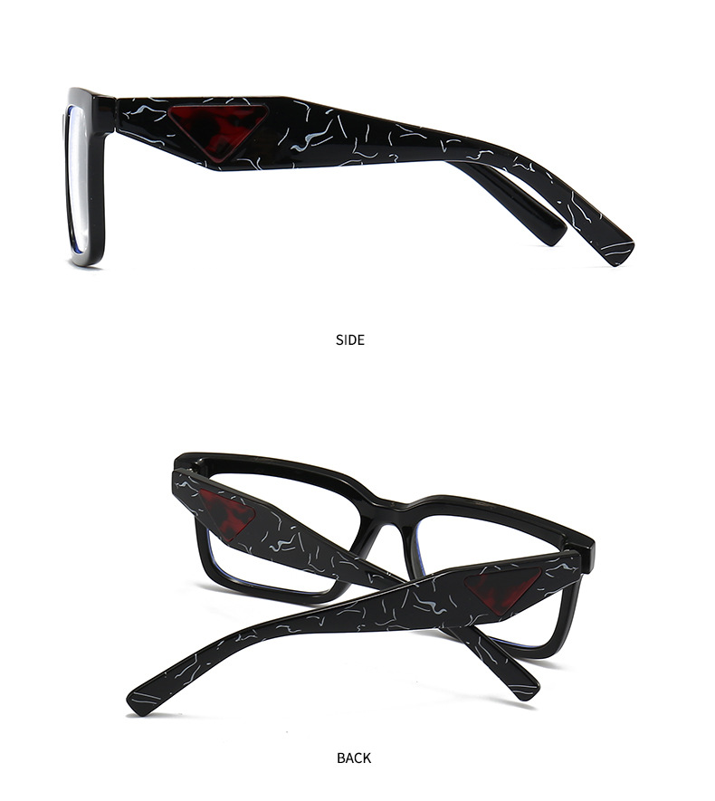 Commerce extérieur transfrontalier européen et américain, vente chaude de lunettes de soleil, mode coréenne, style de rue, rétro, carré, grand cadre, lunettes plates 27 1_voghion.com