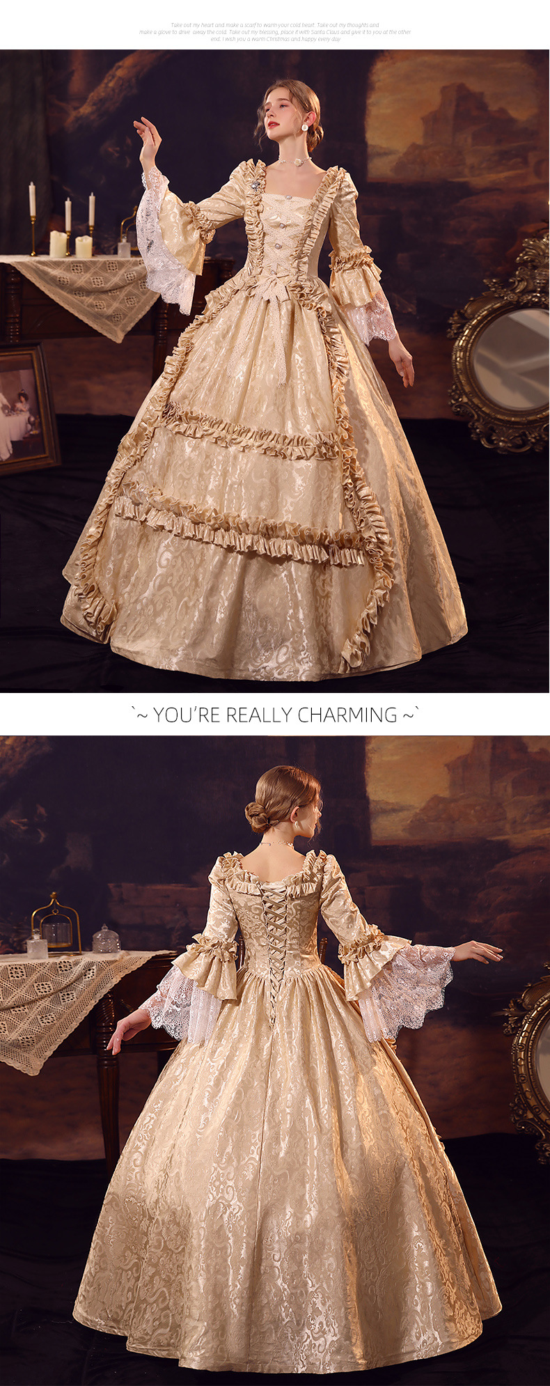 Victorian Medieval Renaissance Costume Dress Mary Princess Dress Theater  Gown | eBay