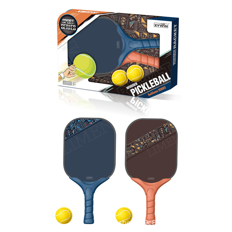 Children's Foreign Trade Outdoor Leisure Entertainment Sports Racquet Toy/Double Interactive Beach Squash Racquet/Pick Racquet