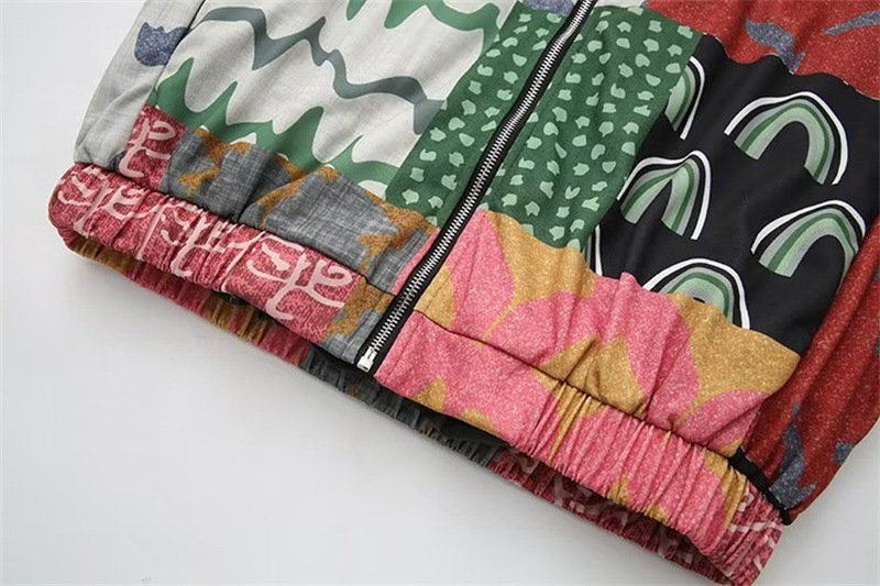 Women's clothing 2024 summer new style contrasting short casual jacket_voghion.com