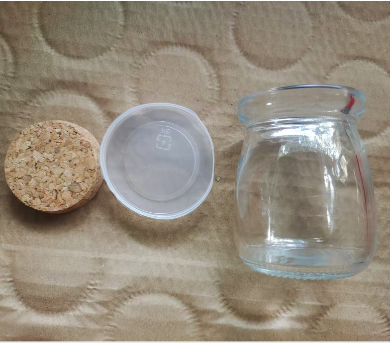 Botella de pudín, taza de jalea de caramelo, taza de yogur resistente a altas temperaturas, taza de pudín de mousse al por mayor, botella de embalaje dividida image 20