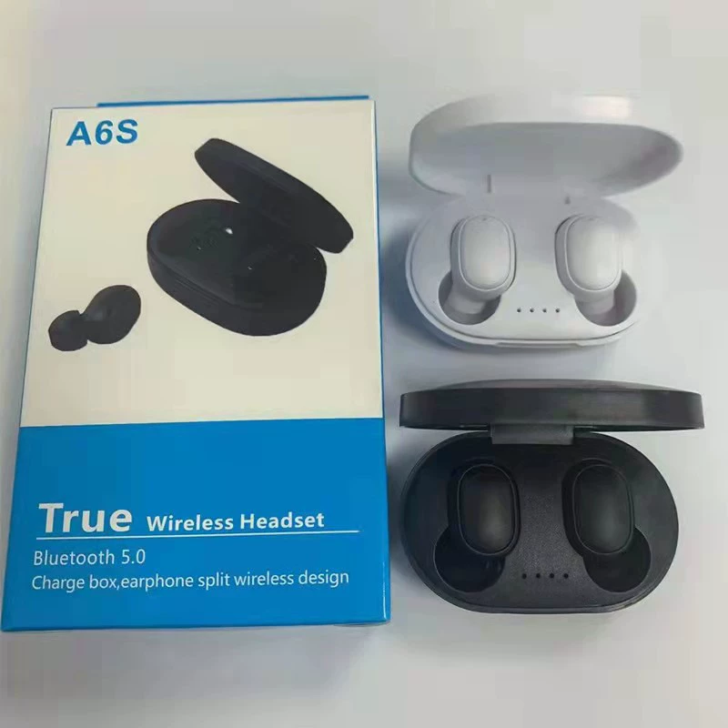 Wireless Earbuds (6S / E7), Bluetooth 5.0, ABS, 35mAh earbuds + 200mAh charging case