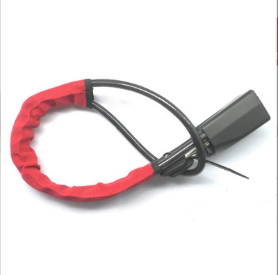 Buckle lock car seat belt Car lock - red-color-box