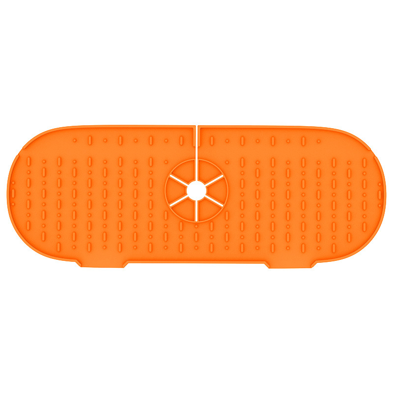 Almohadilla de drenaje de silicona para grifo, la más vendida de Amazon, almohadilla para grifo de fregadero de cocina, almohadilla de drenaje gruesa, venta al por mayor