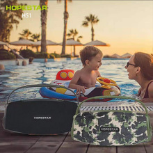 HOPESTAR-H51手提大战鼓蓝牙音箱大功率50W插卡低音炮广场舞音响