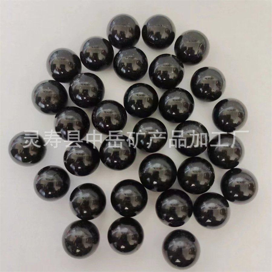 16mm22mm黑白色玻璃球25mm白色玻璃球 黑瓷玻璃珠 白瓷玻璃珠