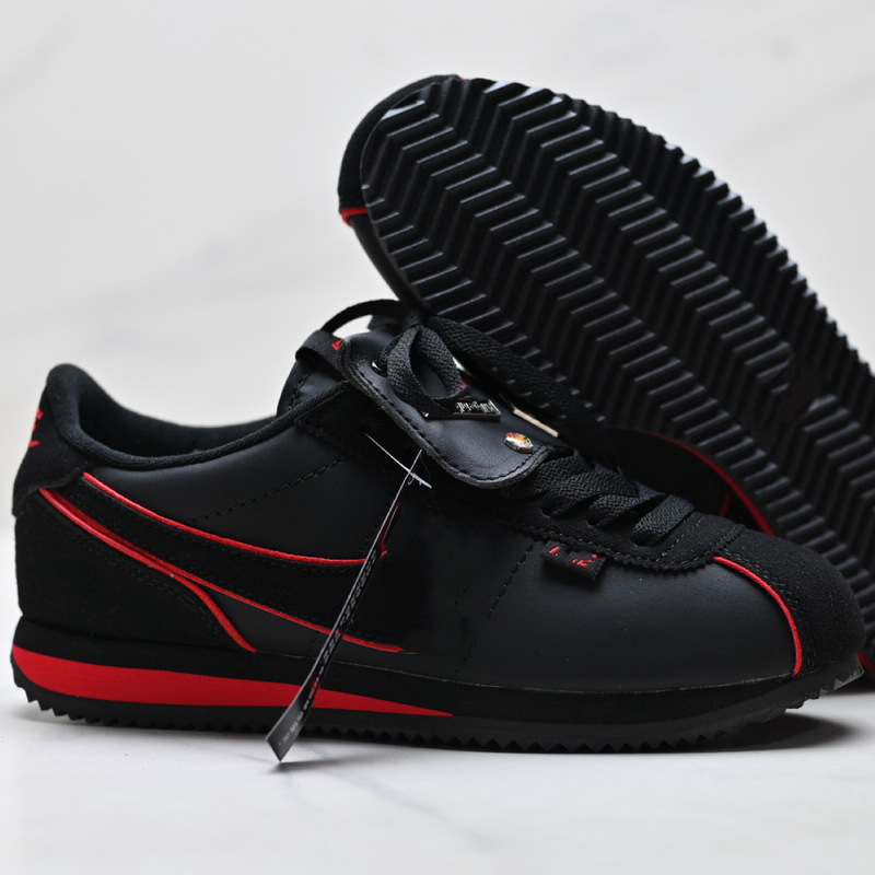 Putian high-quality Classic Cortez cherry blossom pink sneakers, comfortable and versatile, casual sports shoes for couples Putian high-quality Classic Cortez cherry blossom pink sneakers, comfortable and versatile, casual sports shoes for couples