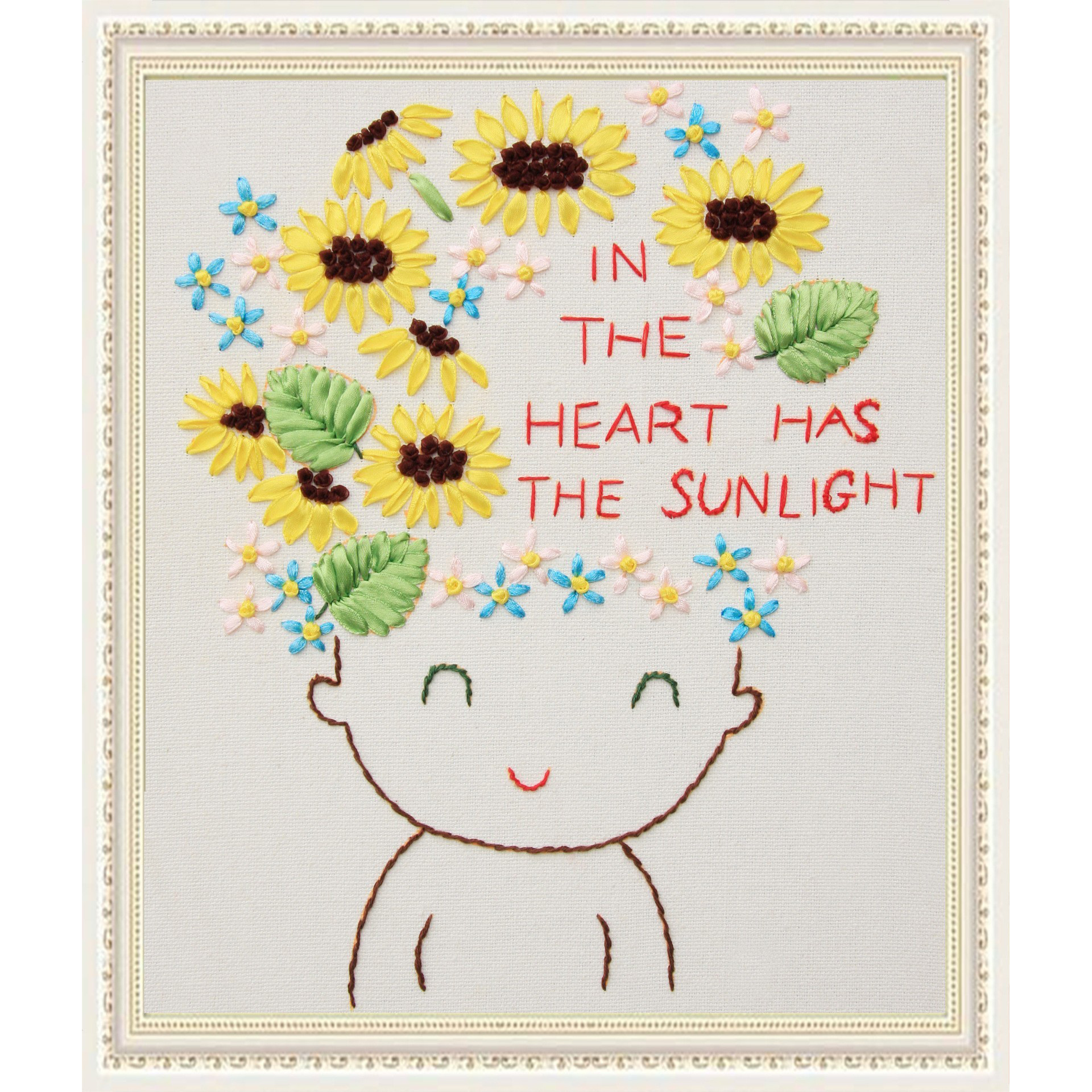 Nueva cinta bordado tridimensional bordado hecho a mano bricolaje colgando pintura sala de estar dormitorio estudio material paquete kit ramo colgante pintura