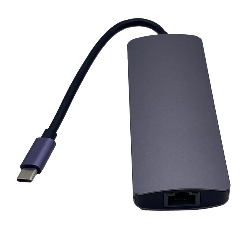 Typec Docking Station Usb3.0 Hub 2.5g Network Card Converter Notebook Docking Station 2500Mbps