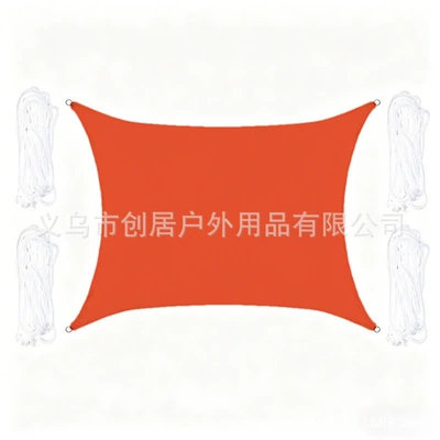 420D Oxford Cloth Sunshade | Avtomobil yan çətirləri - orange-red-2-x-2m