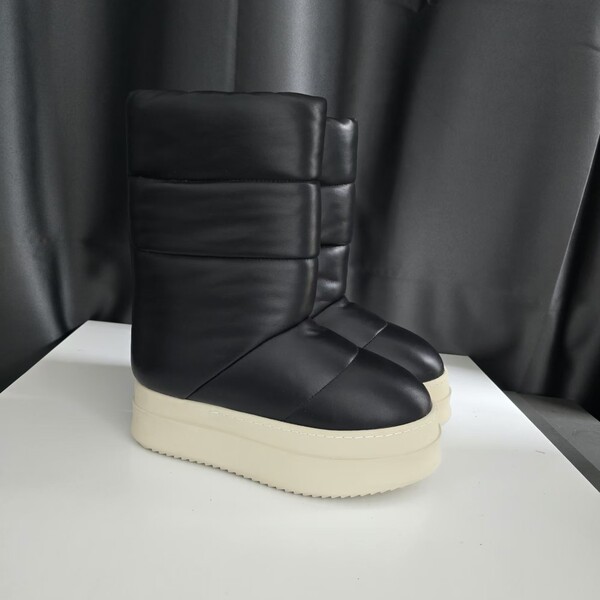 winter keep warm high boots for men and women platform