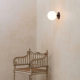 Simple Nordic glass wall lamp living room aisle corridor hallway restaurant staircase simple fashion personality small wall lamp