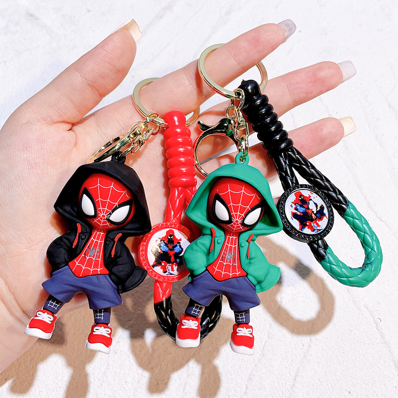 2024 Sweatshirt Spider-Man Knitted Marvel Keychain Doll Machine Foreign Trade Popular Souvenirs Small Gifts Giveaways 2024 Sweatshirt Spider-Man Knitted Marvel Keychain Doll Machine Foreign Trade Popular Souvenirs Small Gifts Giveaways