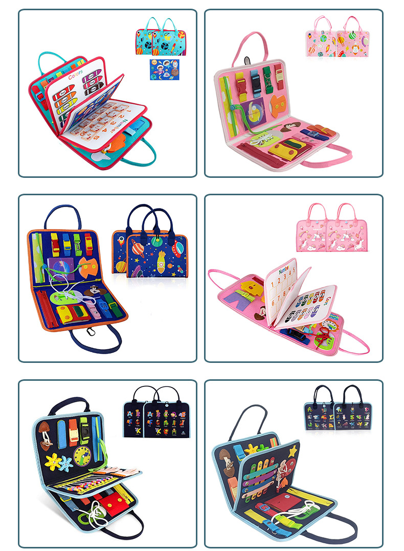 Felt Learning Board - Dinosaur World