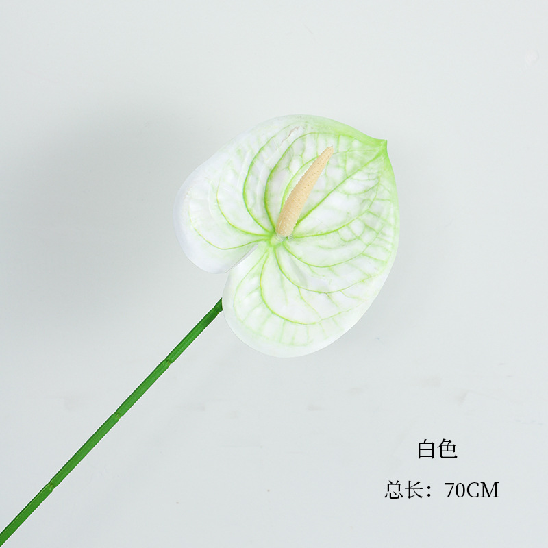 Siete colores cordier flores de Año Nuevo barril de bendición material de combinación impresión 3D mariposa orquídea de palma roja accesorios de flores de Año Nuevo material de arte floral