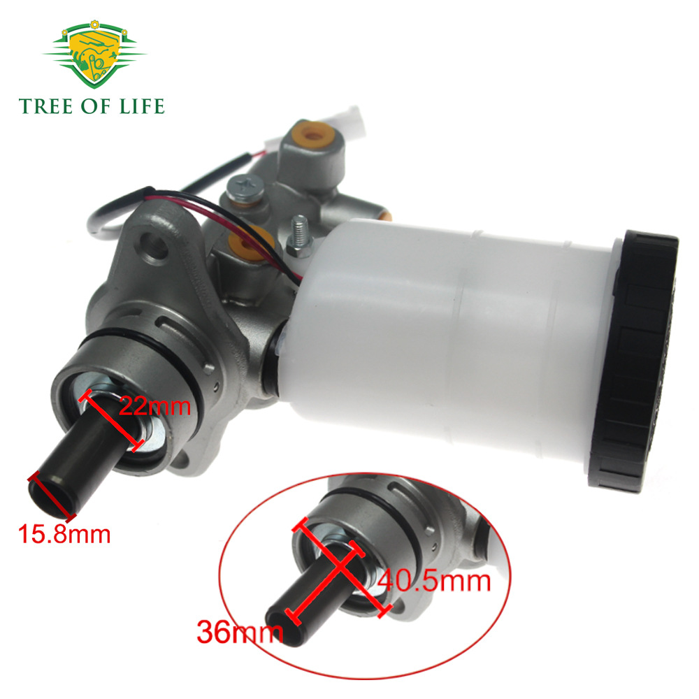 51100-65D00 is suitable for Suzuki's new brake master cylinder with fluid reservoir and sensor