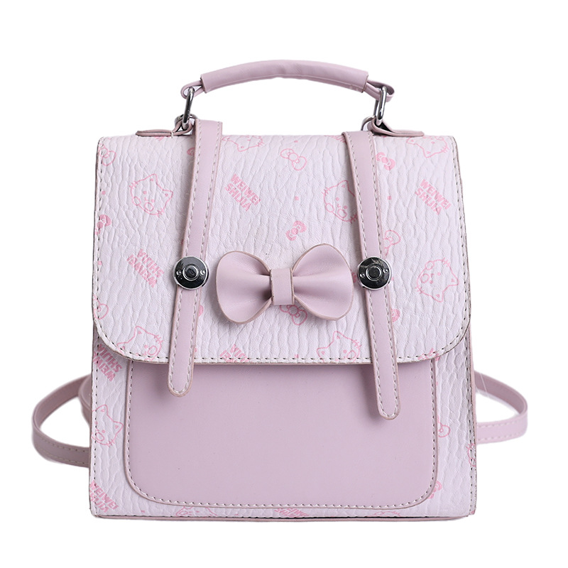 Mochila de moda coreana de estilo extranjero para mujeres 2026 nueva sensación de alta calidad mochila diaria casual simple bolso pequeño image 10