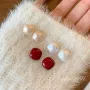 小众方形气质独特耳钉