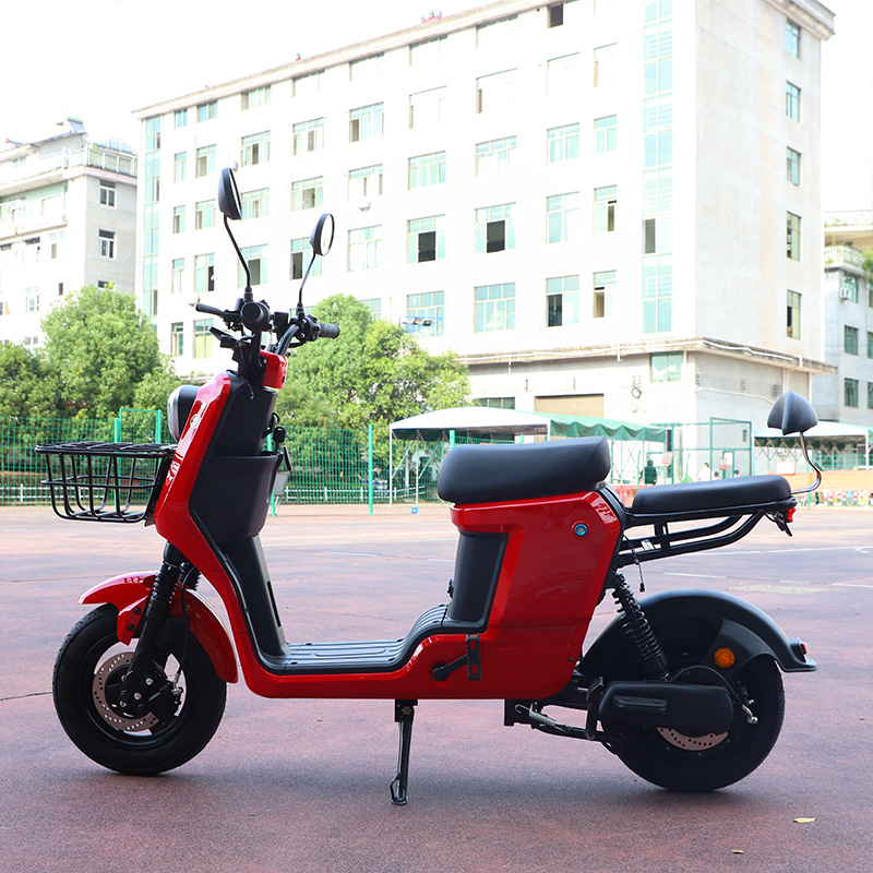New national standard cross-border two-wheel electric car adult small electric bicycle double battery car factory wholesale electric motorcycle