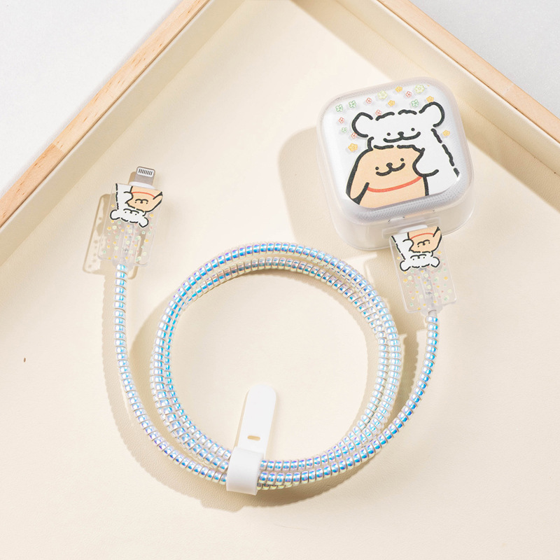 Aplicable a Apple 40W Cargador Cable Cover iPhone17Pro 16promax / 15 Data Cable Cover