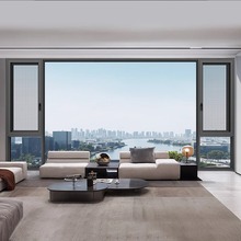 铝合金平开窗 断桥铝门窗 家装落地玻璃窗隔音隔热隔冷断桥门窗