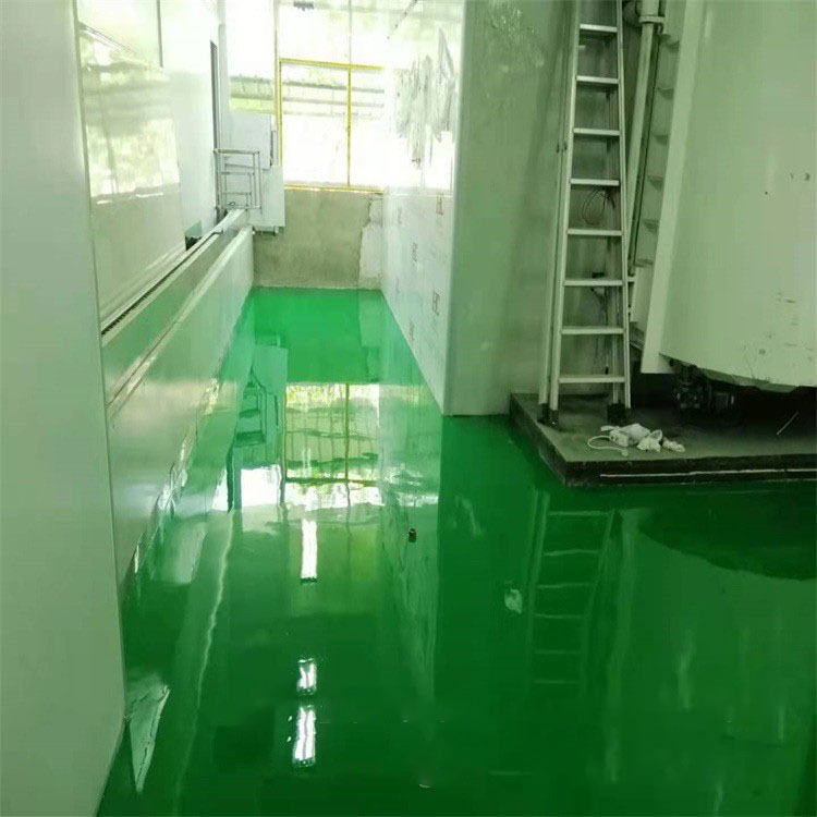 东莞长安工厂绿色环保环氧自流平油性地坪漆800平方米水泥地板