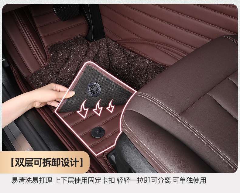 Customized for BMW x1x3x4x5 car 5 series 3 series 4 series 7 series 530li525li320li foot pad