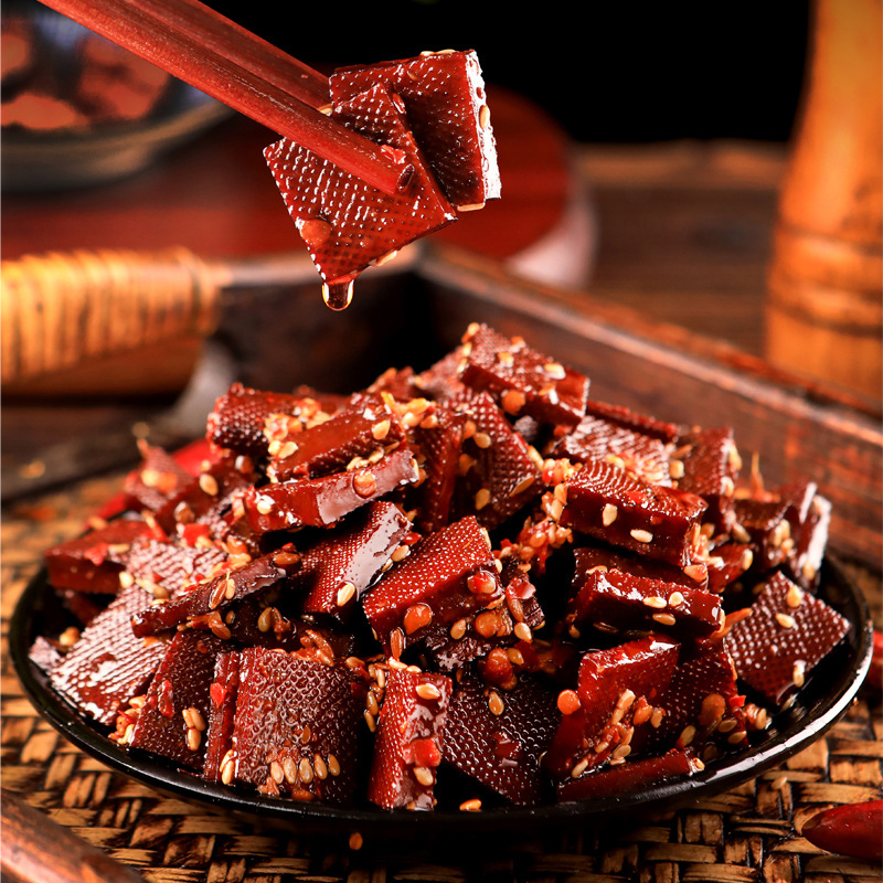 Longevity Family Pingjiang Tofu Dried Good 518g Spicy Sauce Dried Large Gift Box Hunan Specialty Tofu Dried Spicy Snack
