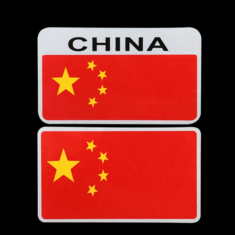 Автомобильные Светоотражающие магнитные наклейки красный флаг магнитные наклейки автомобильные наклейки творческая личность патриотические магнитные наклейки B034