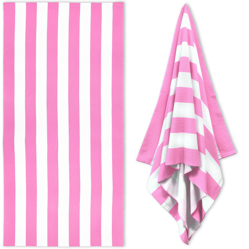 Dropshipping Labelable Amazon Striped Microfiber Beach Towel Custom Digital Print Quick-Dry Bath Towel for Swimming Dropshipping Labelable Amazon Striped Microfiber Beach Towel Custom Digital Print Quick-Dry Bath Towel for Swimming