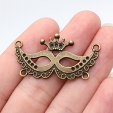 ��ɫ���cˮ荻ʹ���ߵ���DIY�Ͻ�������� 40x21mm ���ؼs3.2g