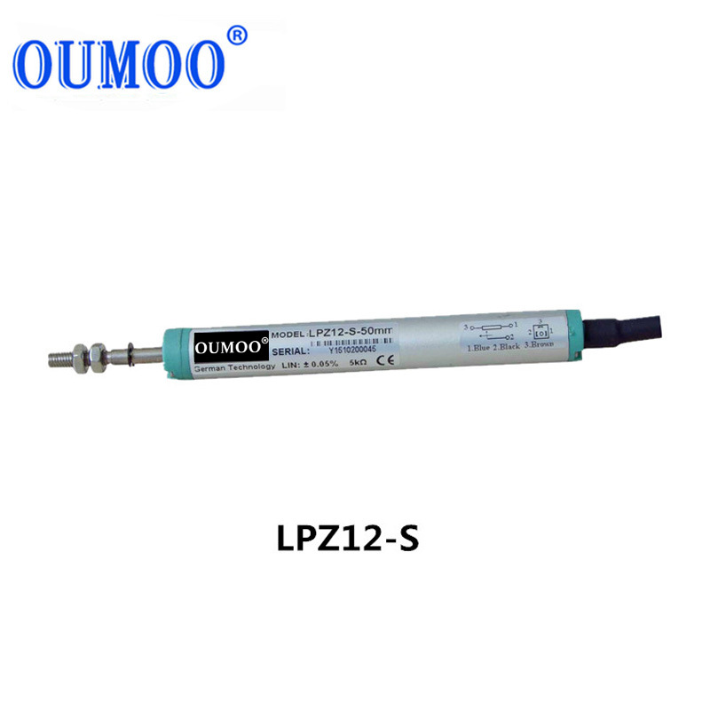 源头厂家OUMOO欧牧裂缝计LPZ12-S-15mm线性位置传感器微型电子尺